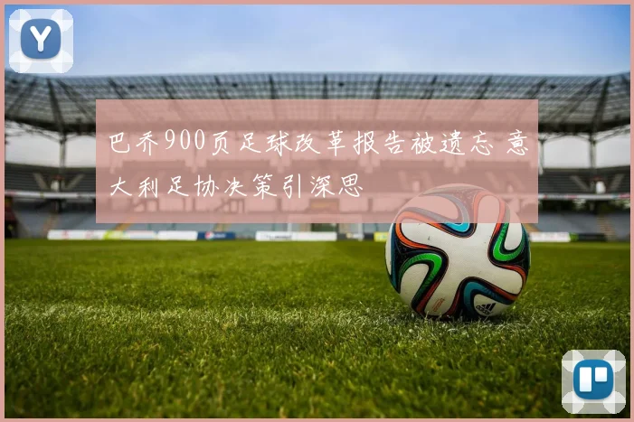 巴乔900页足球改革报告被遗忘 意大利足协决策引深思